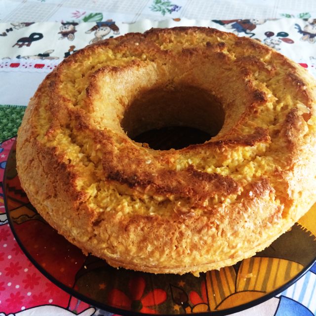 Bolo de milho verde com tapioca