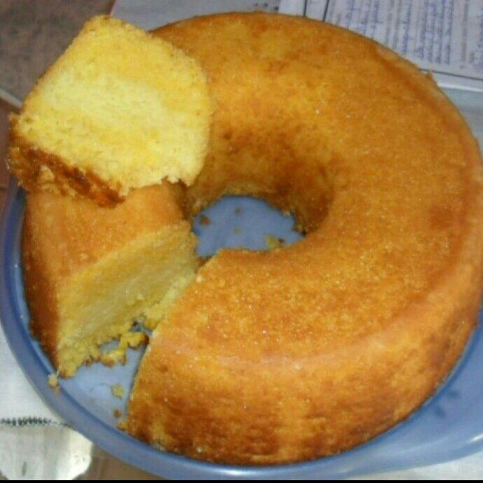 Bolo de pamonha super simples