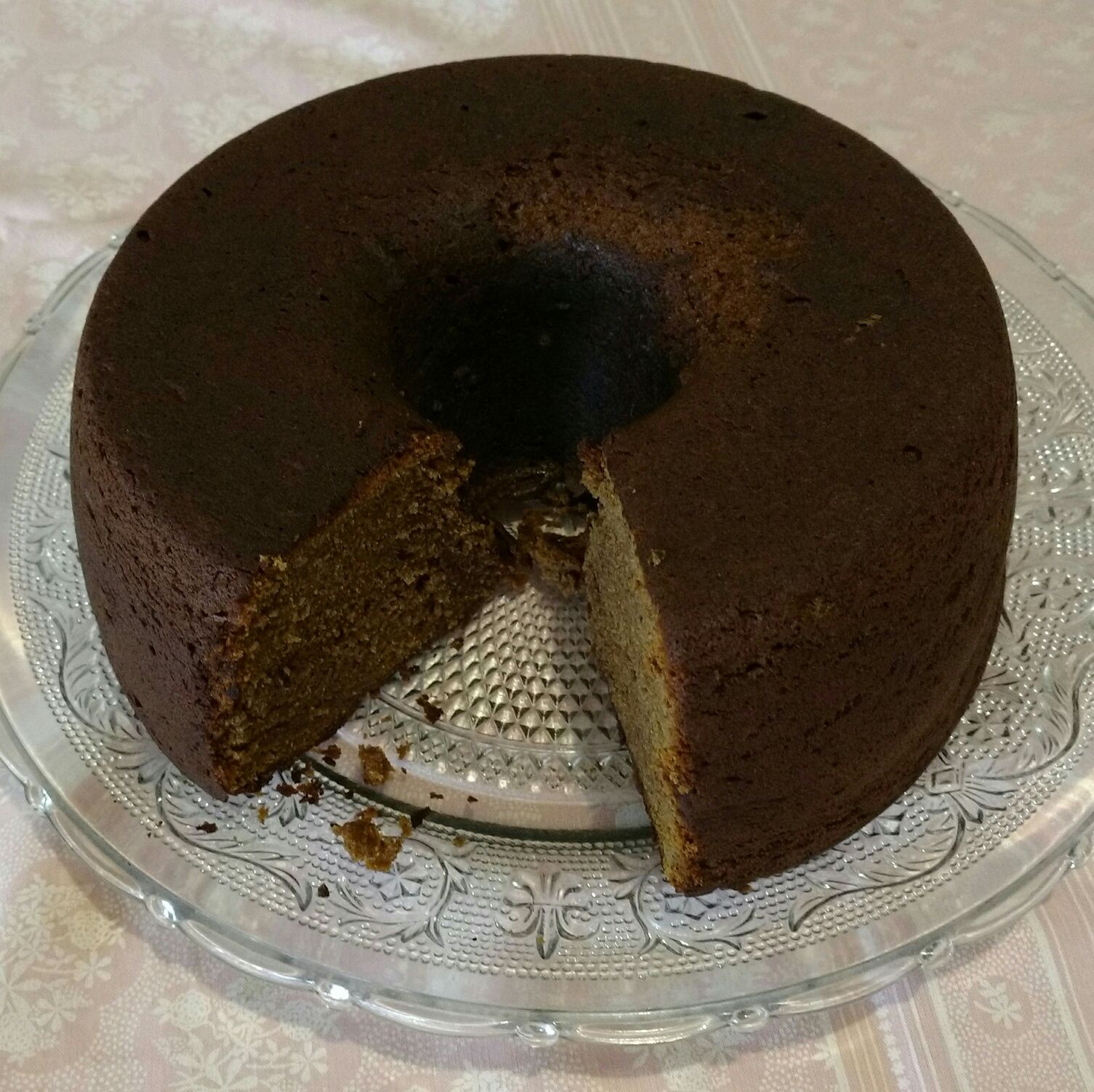 Bolo de passas de caju