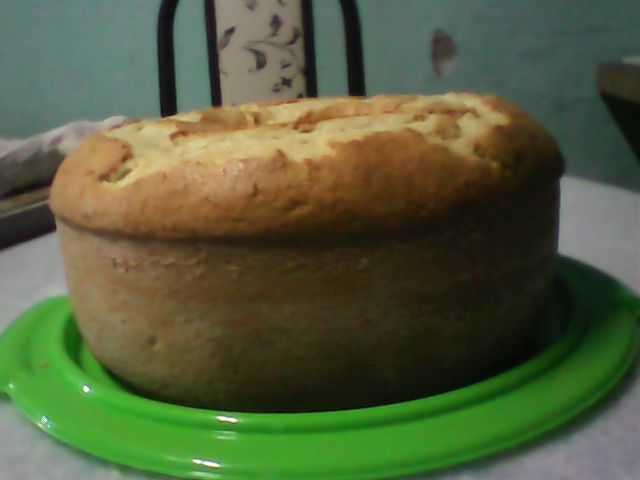 Bolo de queijo parmesão ralado