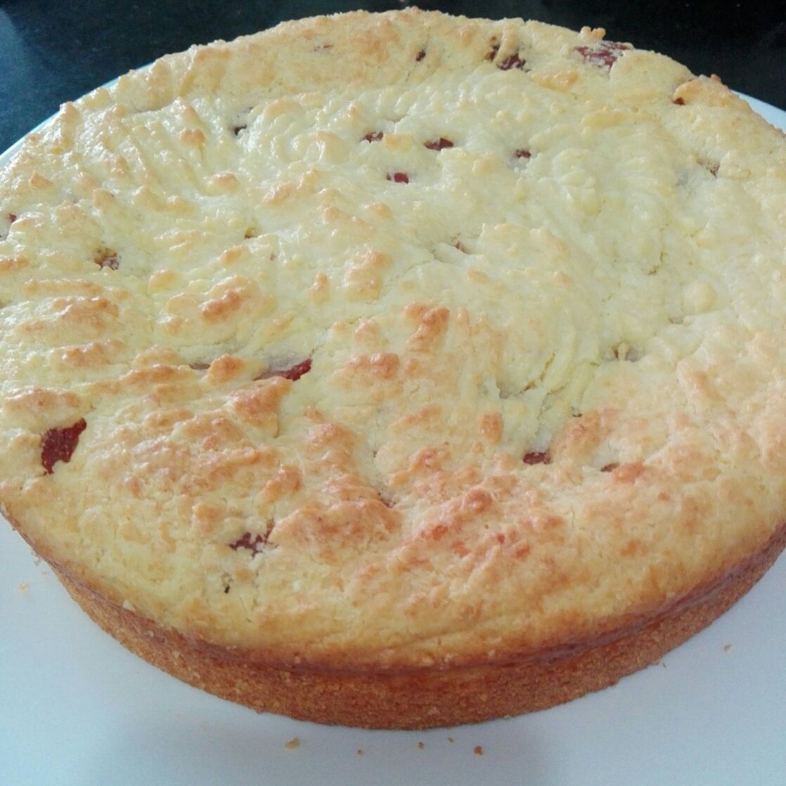 Bolo de queijo parmesão