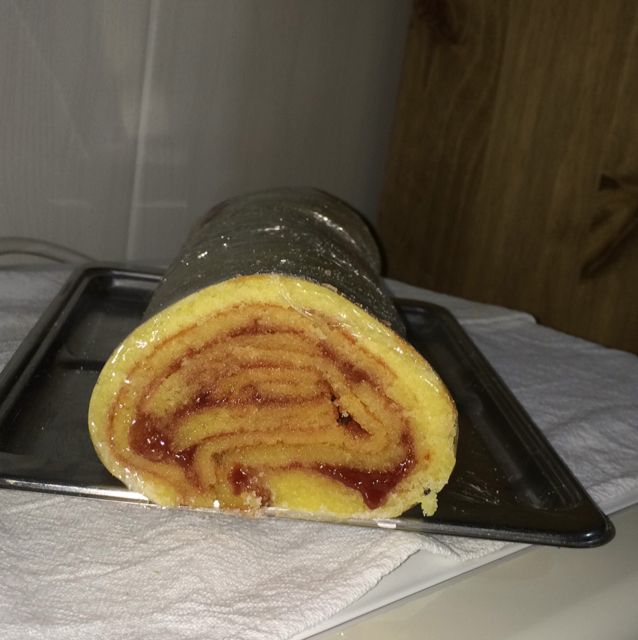 Bolo de rolo do nordeste feito por Elker Lima