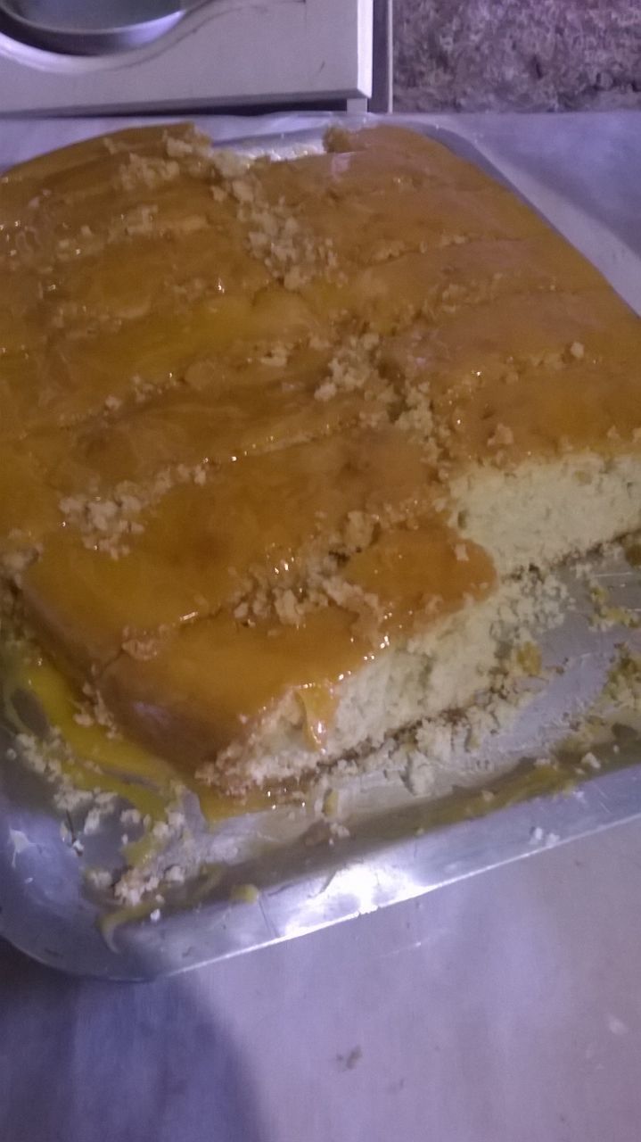 Bolo de suco de laranja