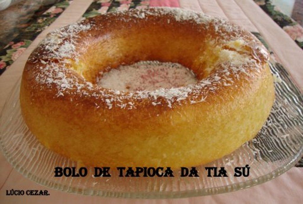 Bolo de tapioca da tia Sú