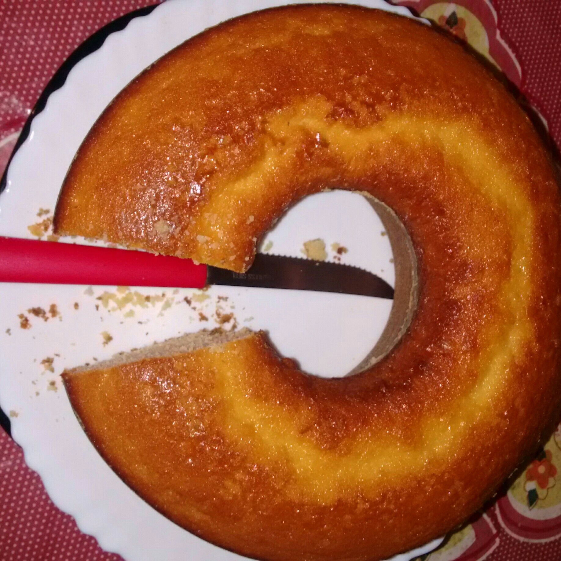 Bolo de trigo delicioso