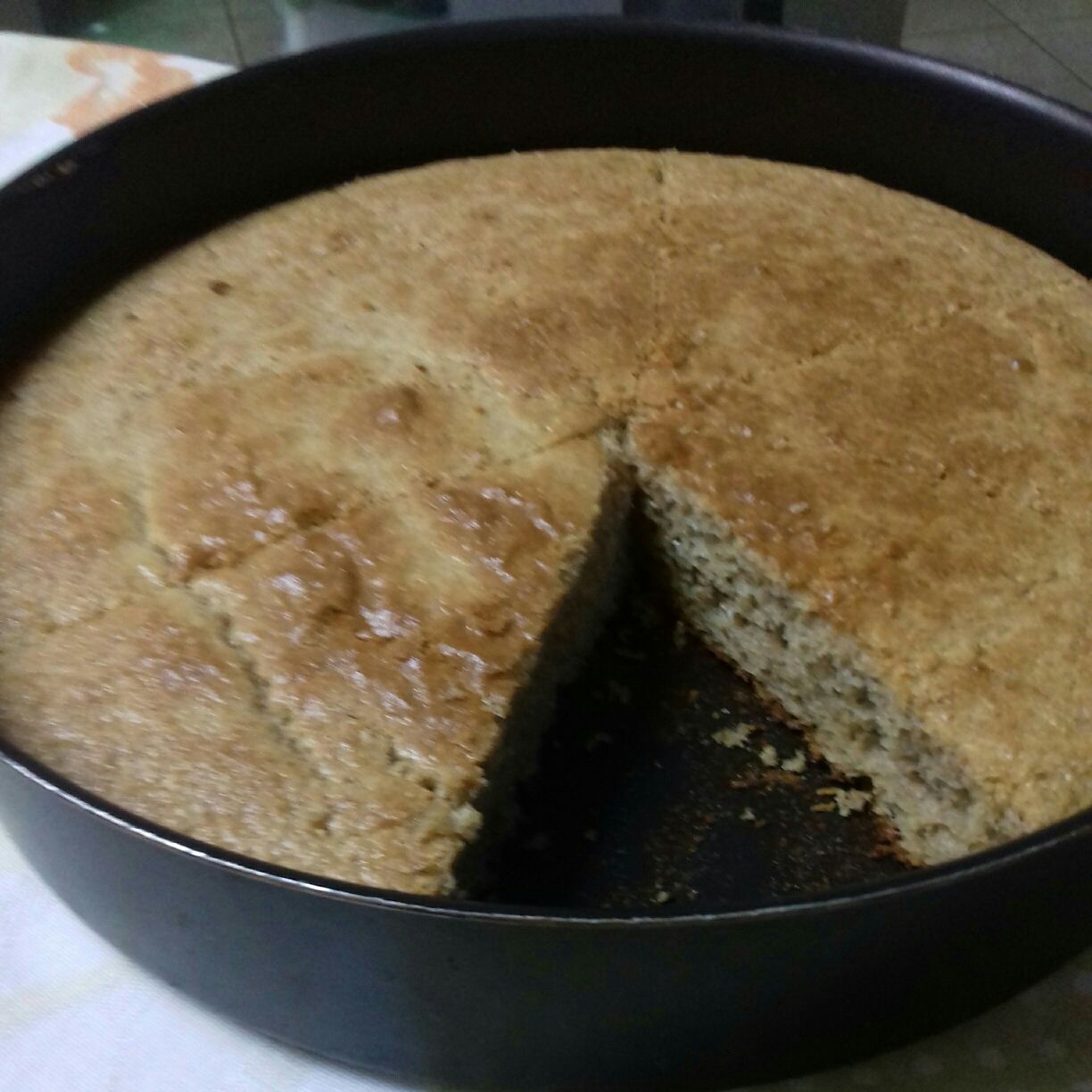 Bolo integral salgado com gostinho de pão integral