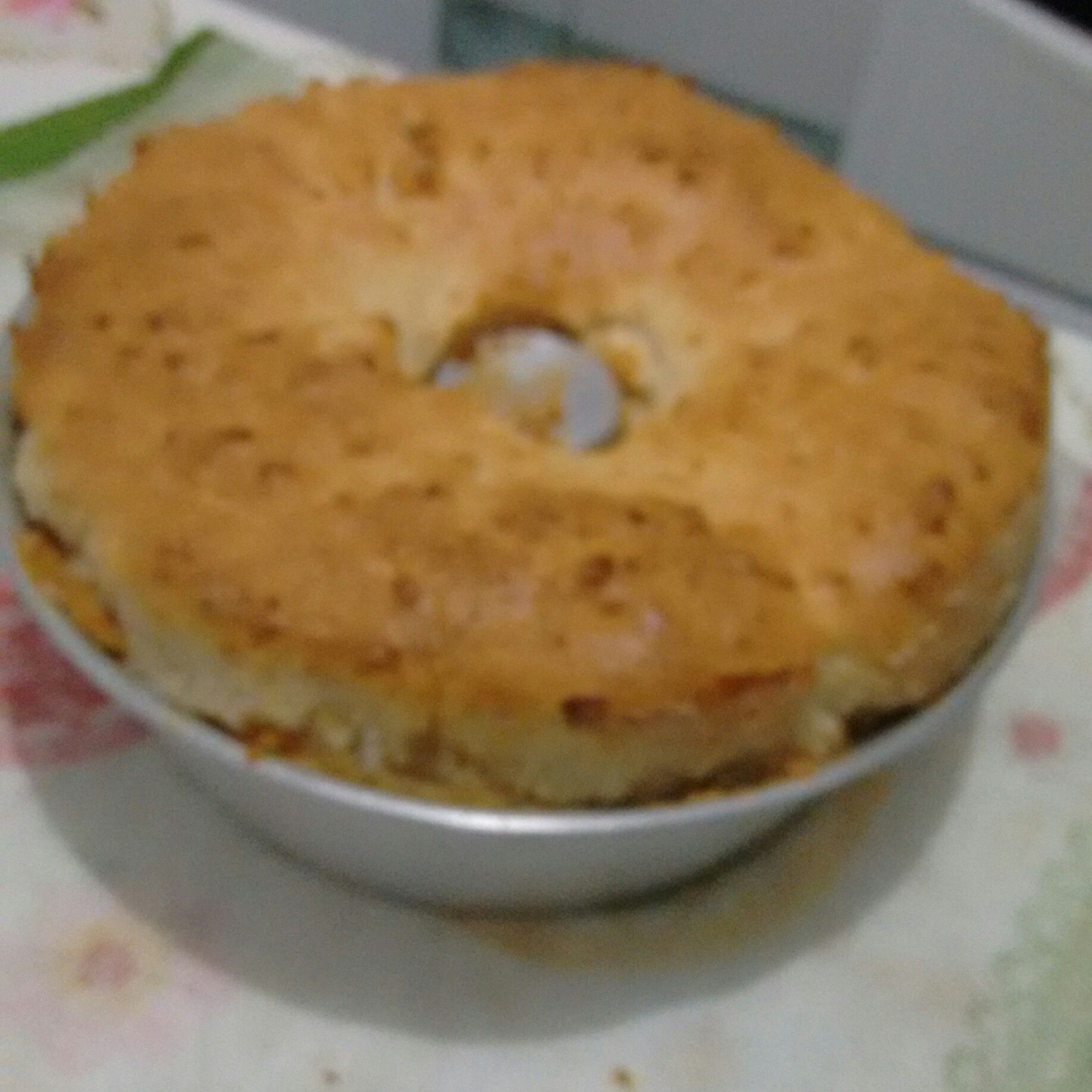 bolo salgado de polvilho doce (rosca)