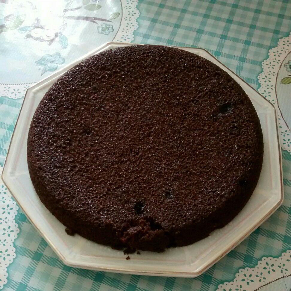 Bolo vegano de chocolate com farinha inegral