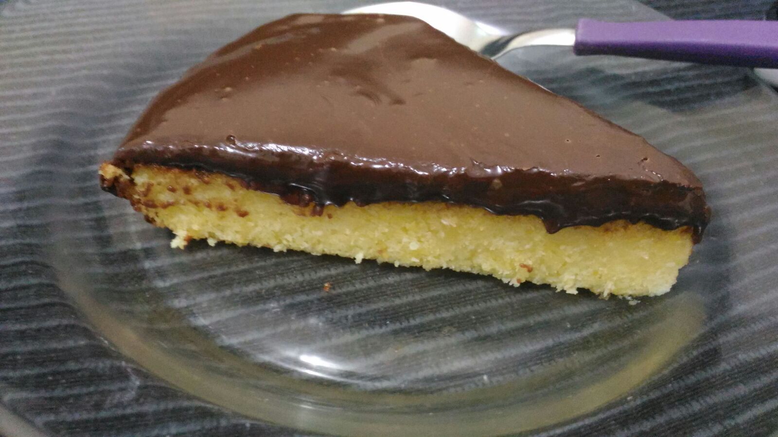 Bombocado com chocolate