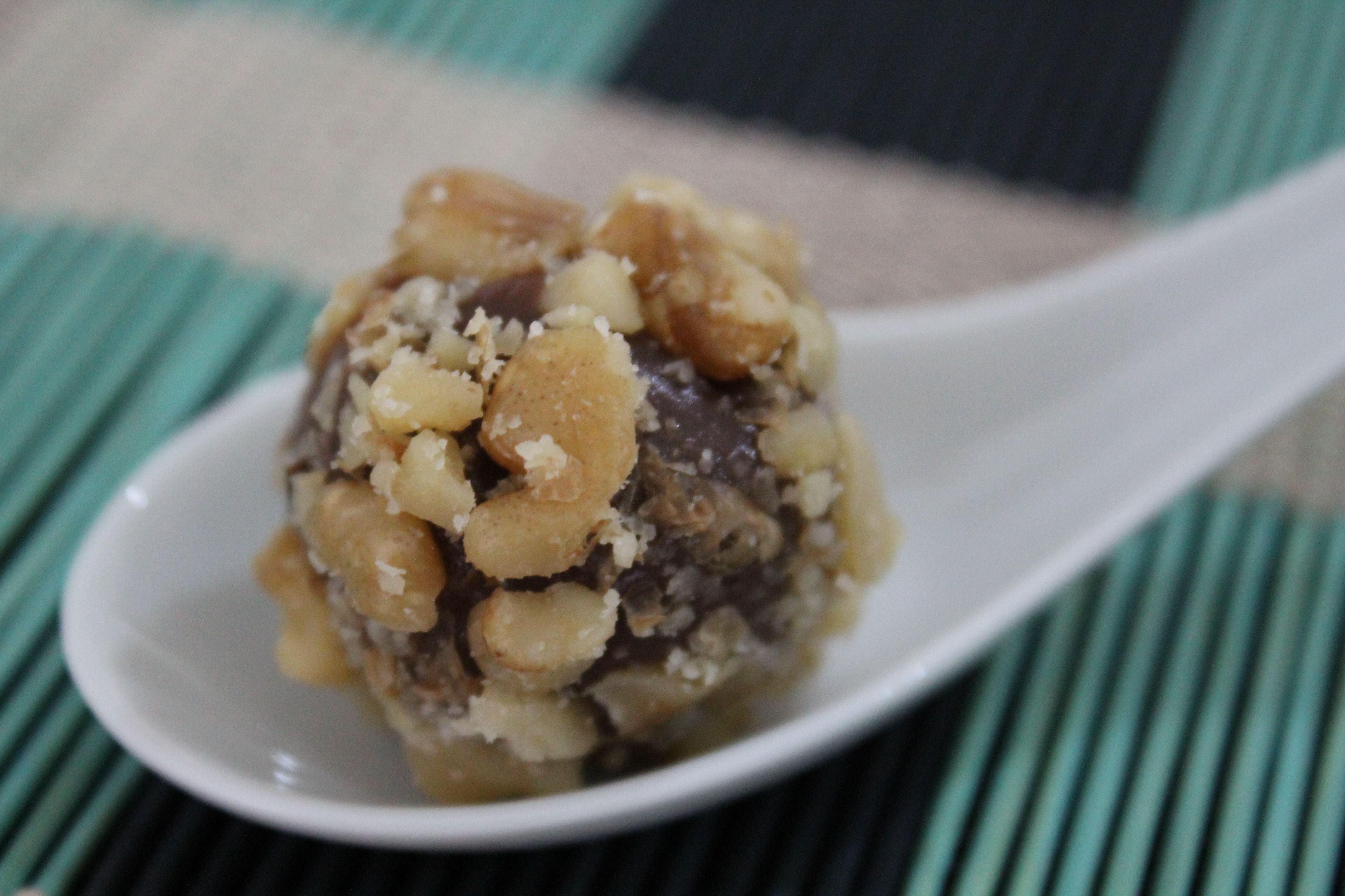 Brigadeiro com nozes