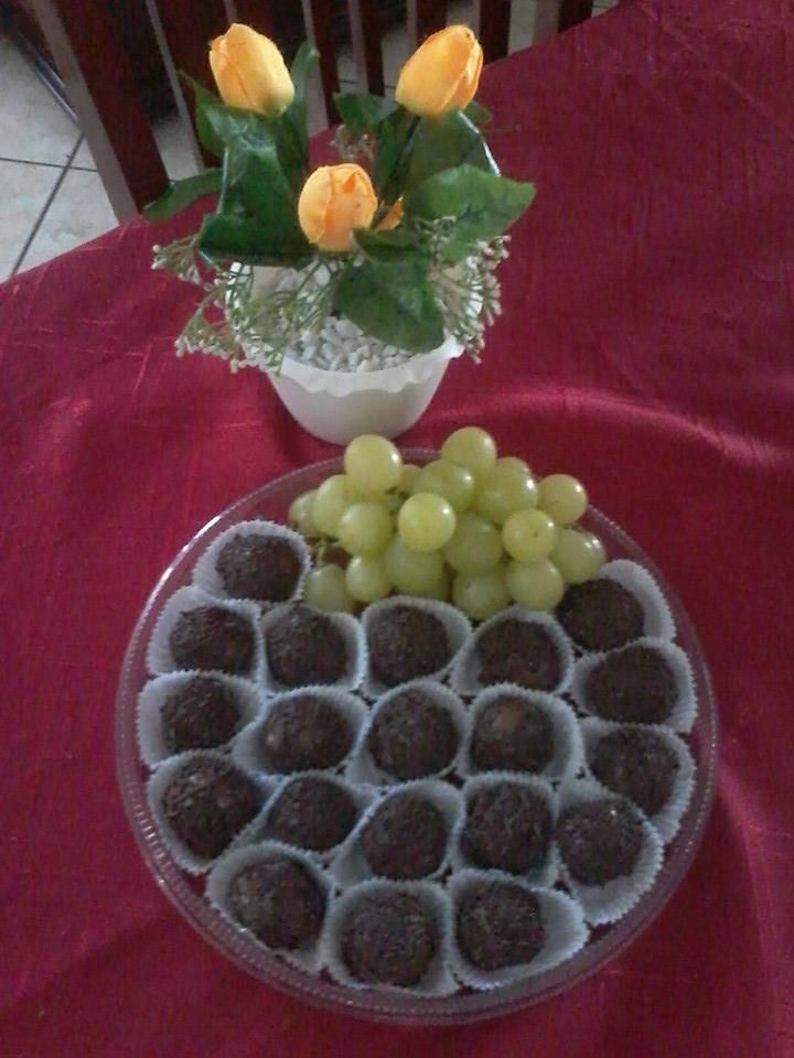 Brigadeiro com surpresa