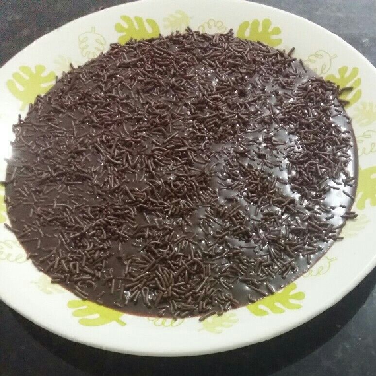 Brigadeiro de colher feito com leite em pó