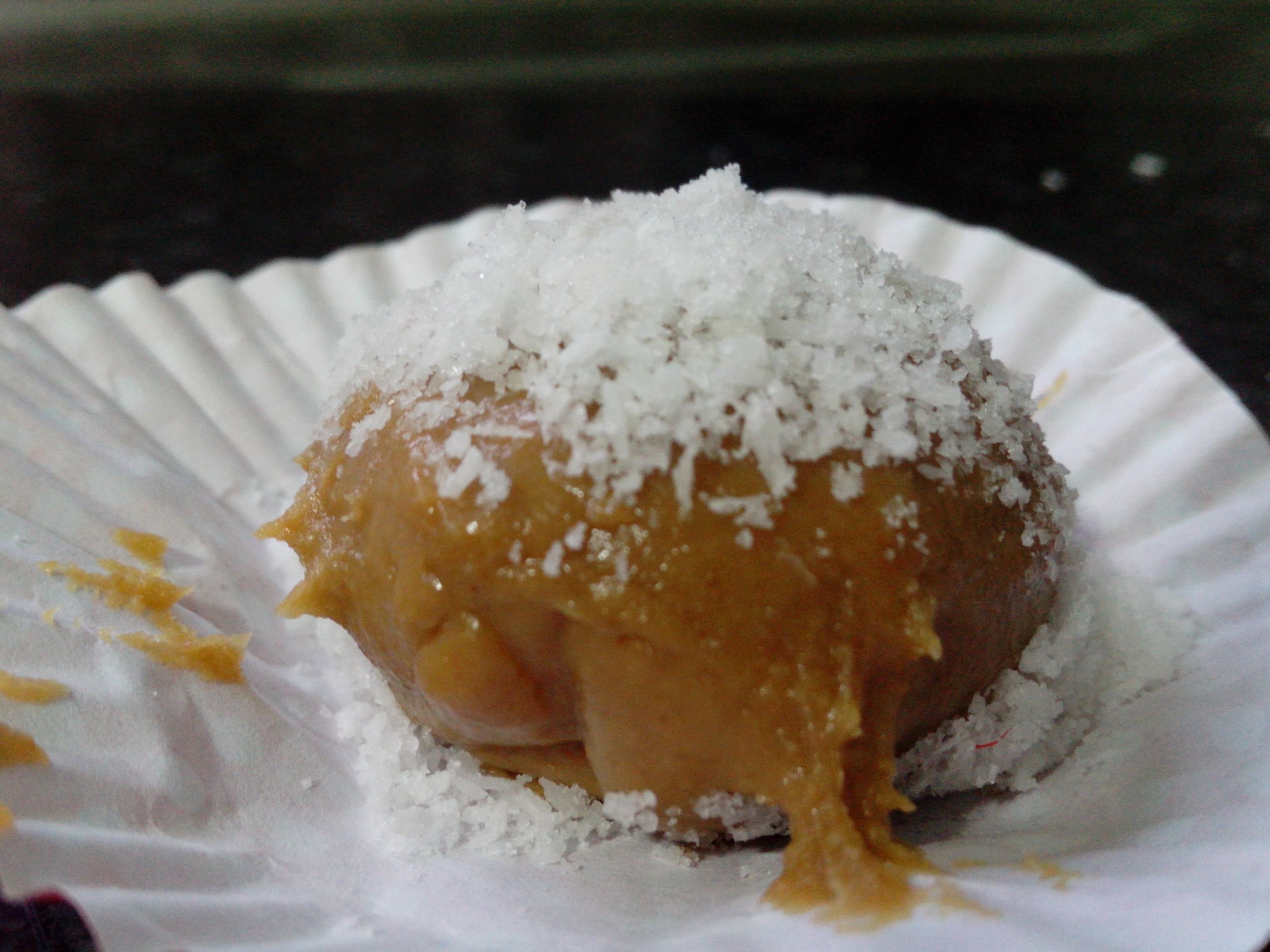 Brigadeiro de micro-ondas feito com café