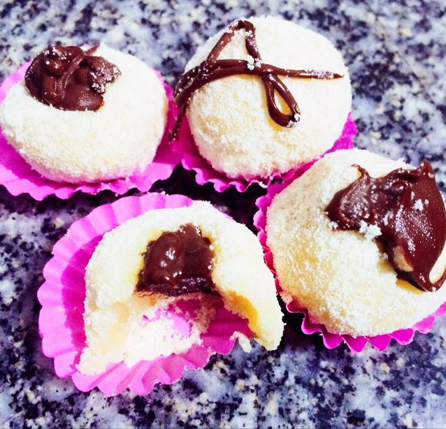 Brigadeiro de ninho com nutella