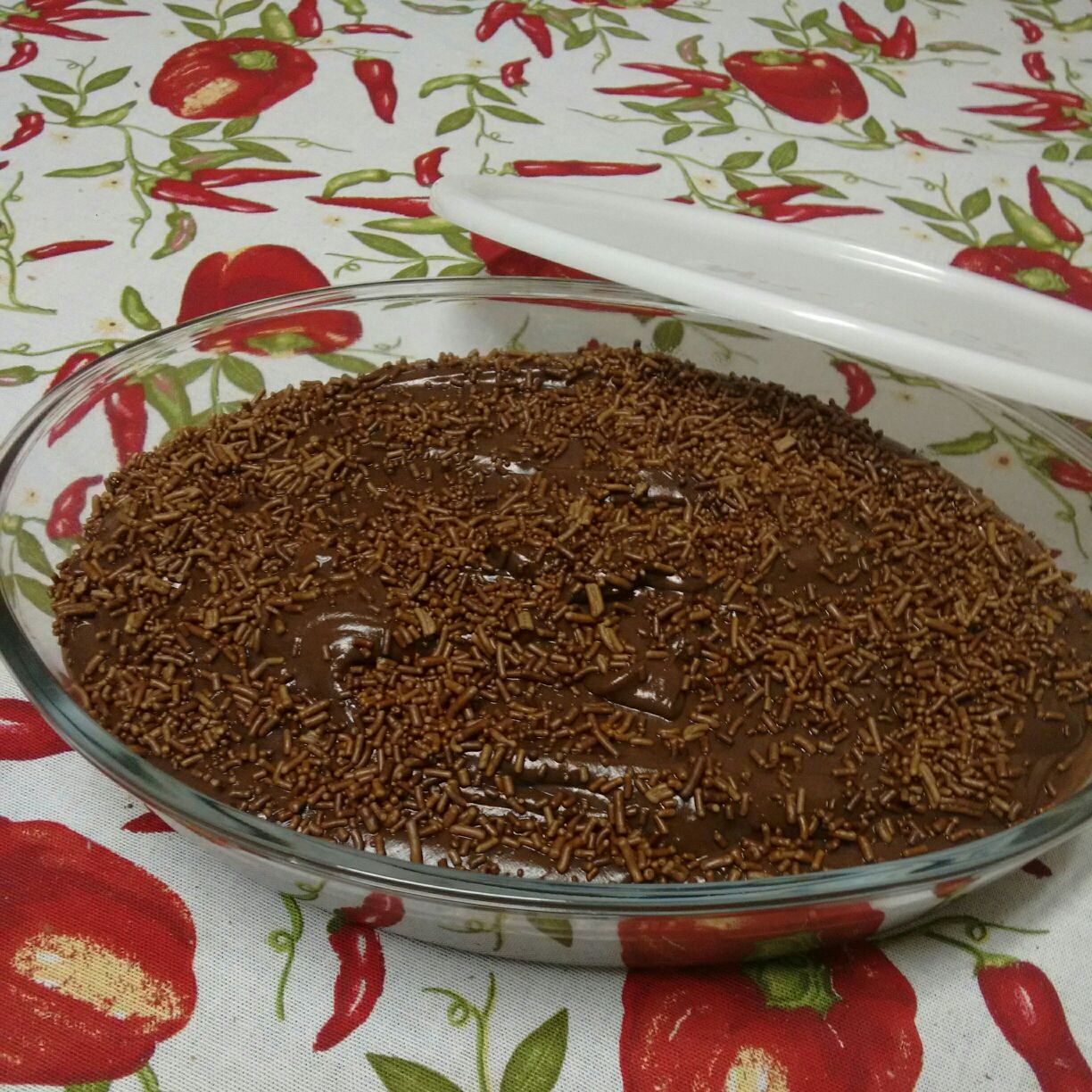 Brigadeiro de travessa