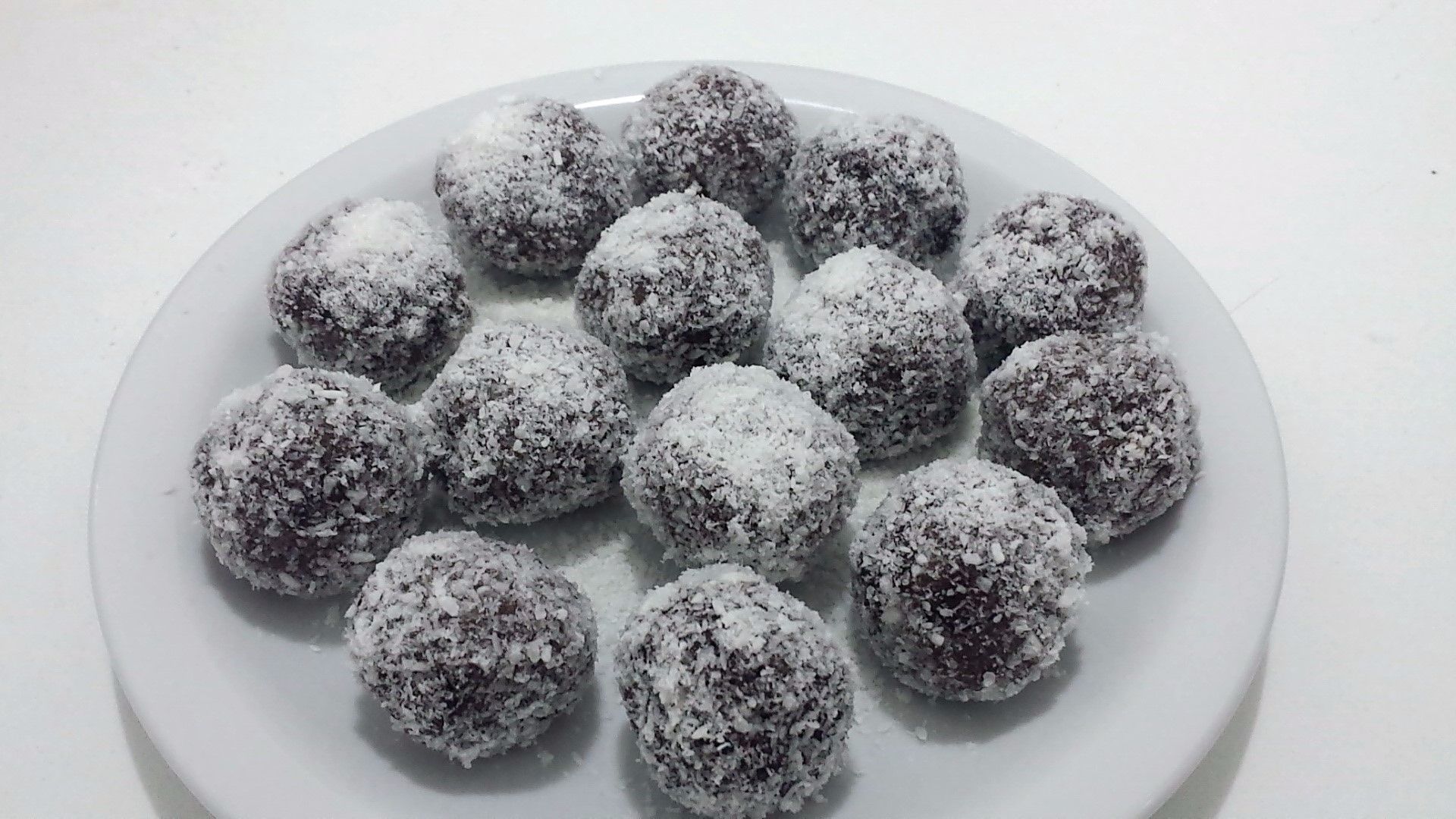 Brigadeiro vegan de inhame