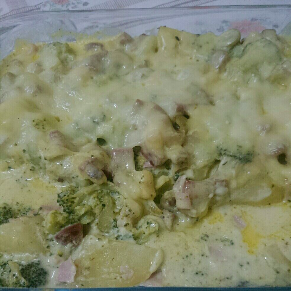 Brócolis com batata ao forno