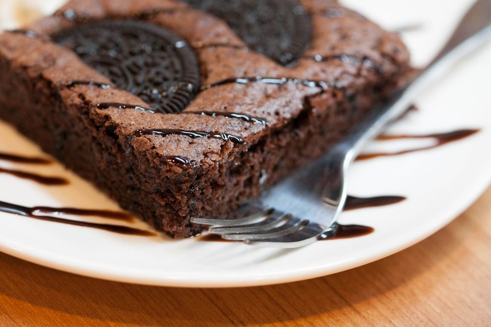 Brownie com Oreo