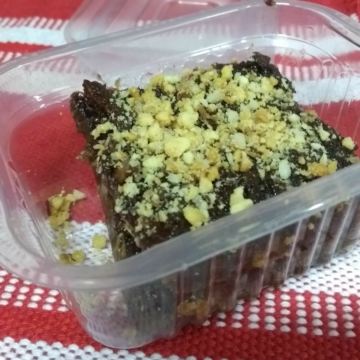 Brownie de banana e cacau