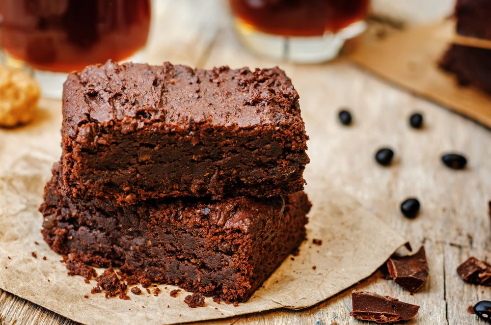 Brownie de feijão preto – sem glúten