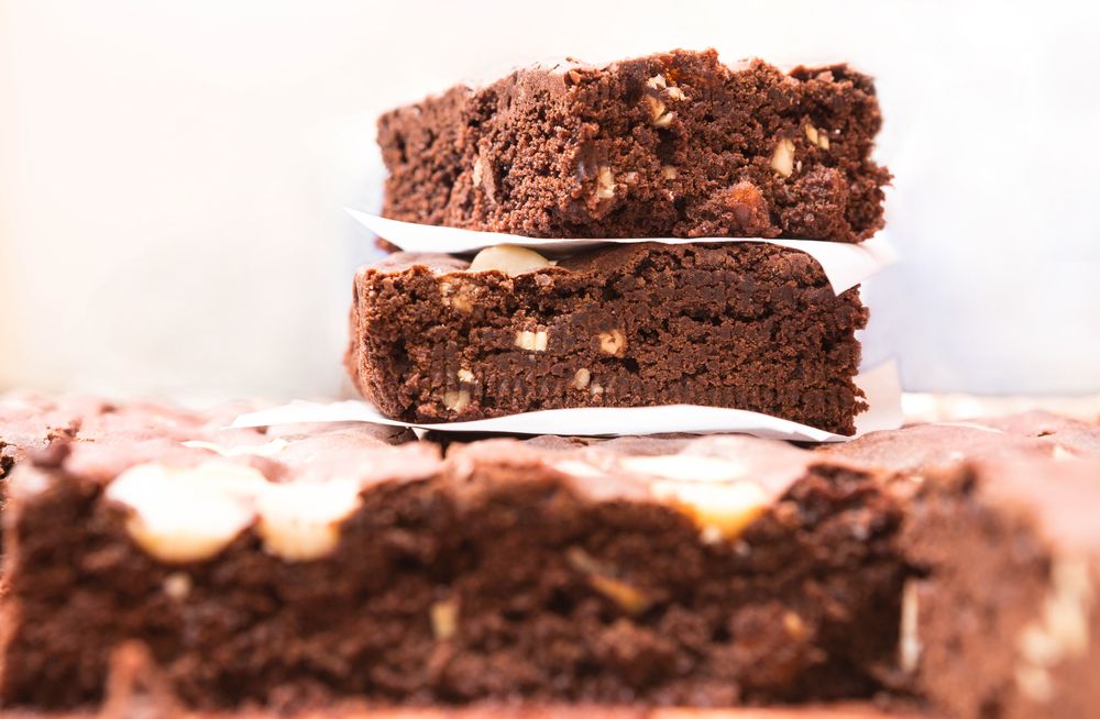 Brownie de macadâmia