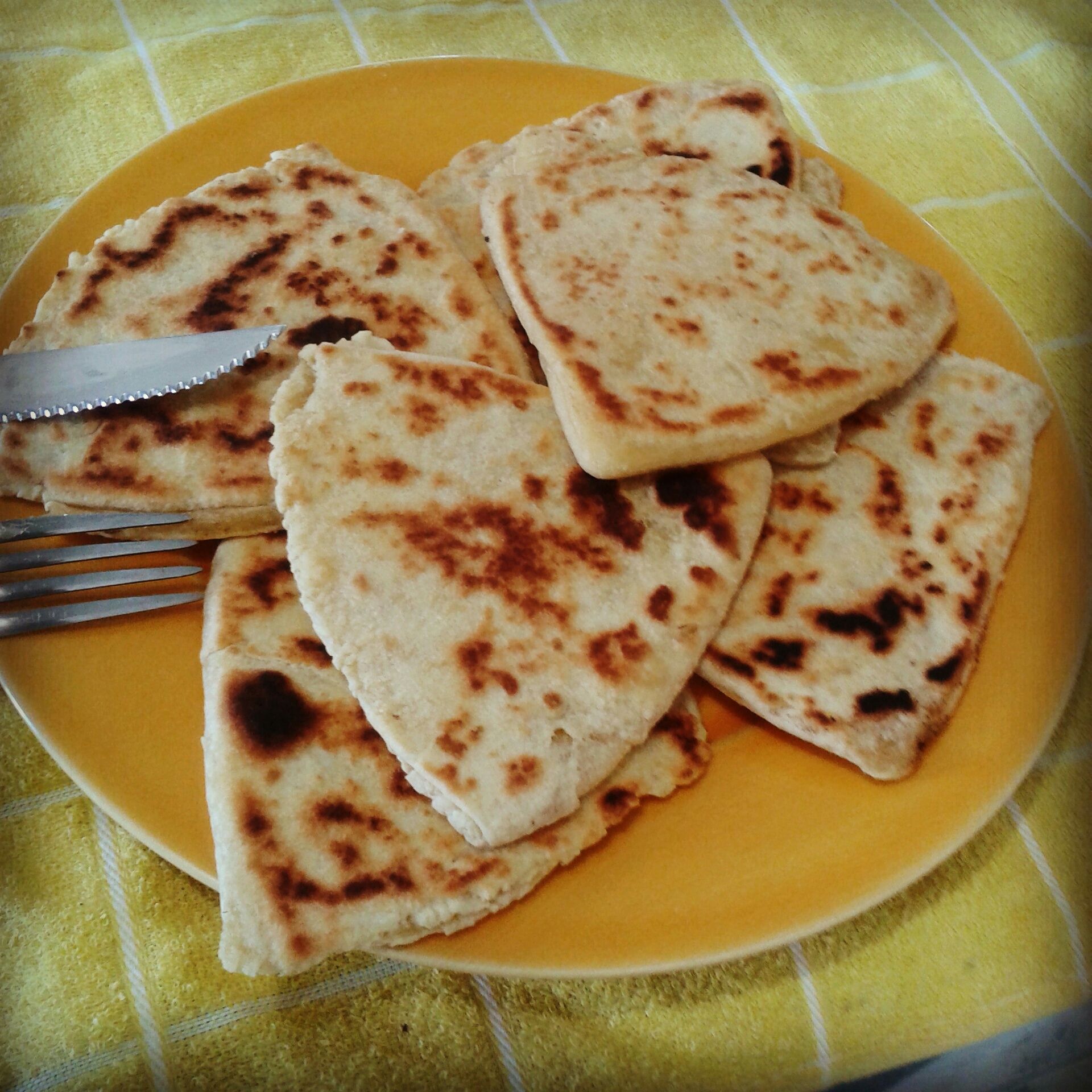 Butter Parathas (Parathas Amanteigadas)