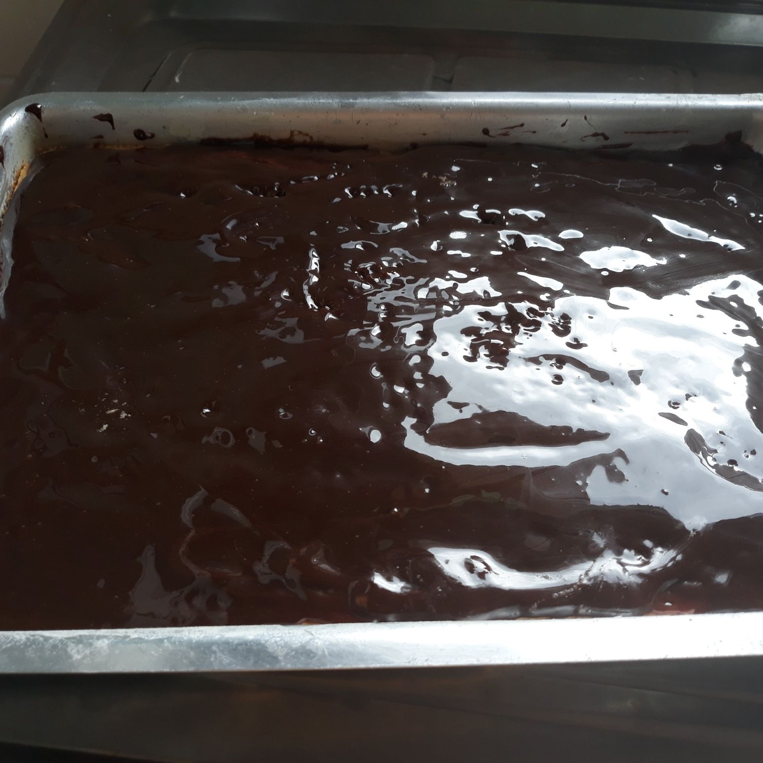 Calda de chocolate com leite integral