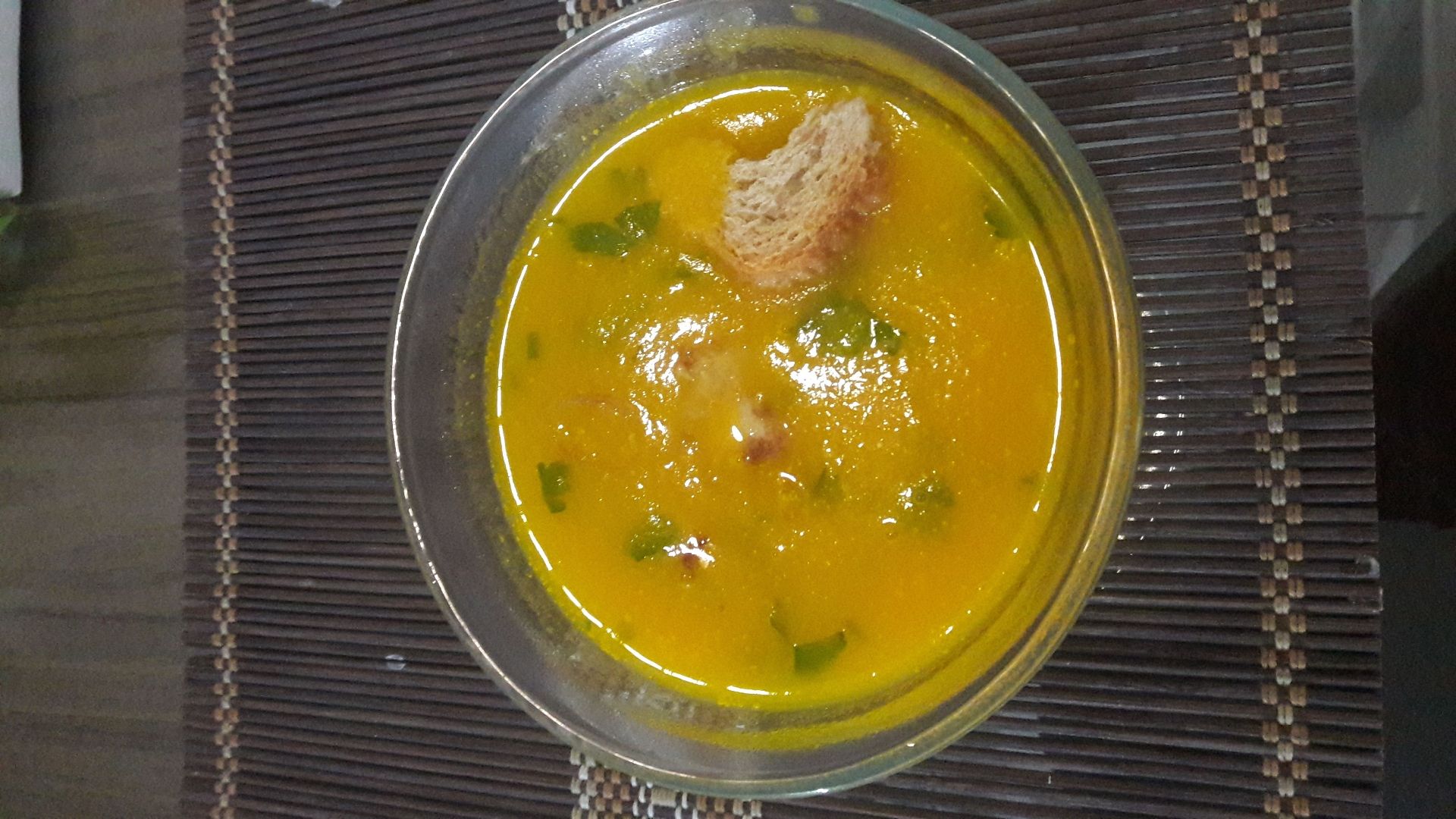 Caldo de cenoura