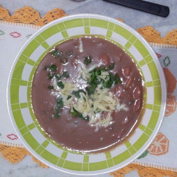 Caldo de feijão da Camila