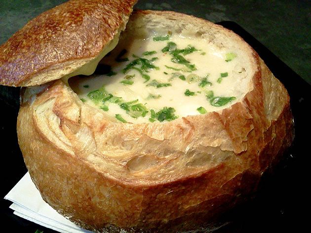 Caldo de pão maravilhoso