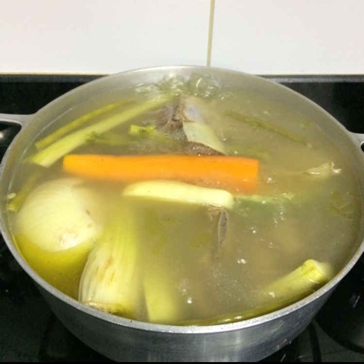 Caldo para risoto