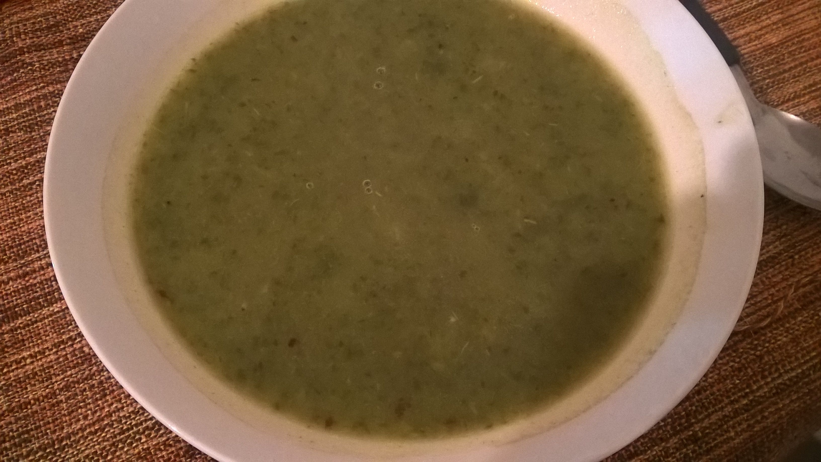 Caldo verde vegetariano da Fernanda