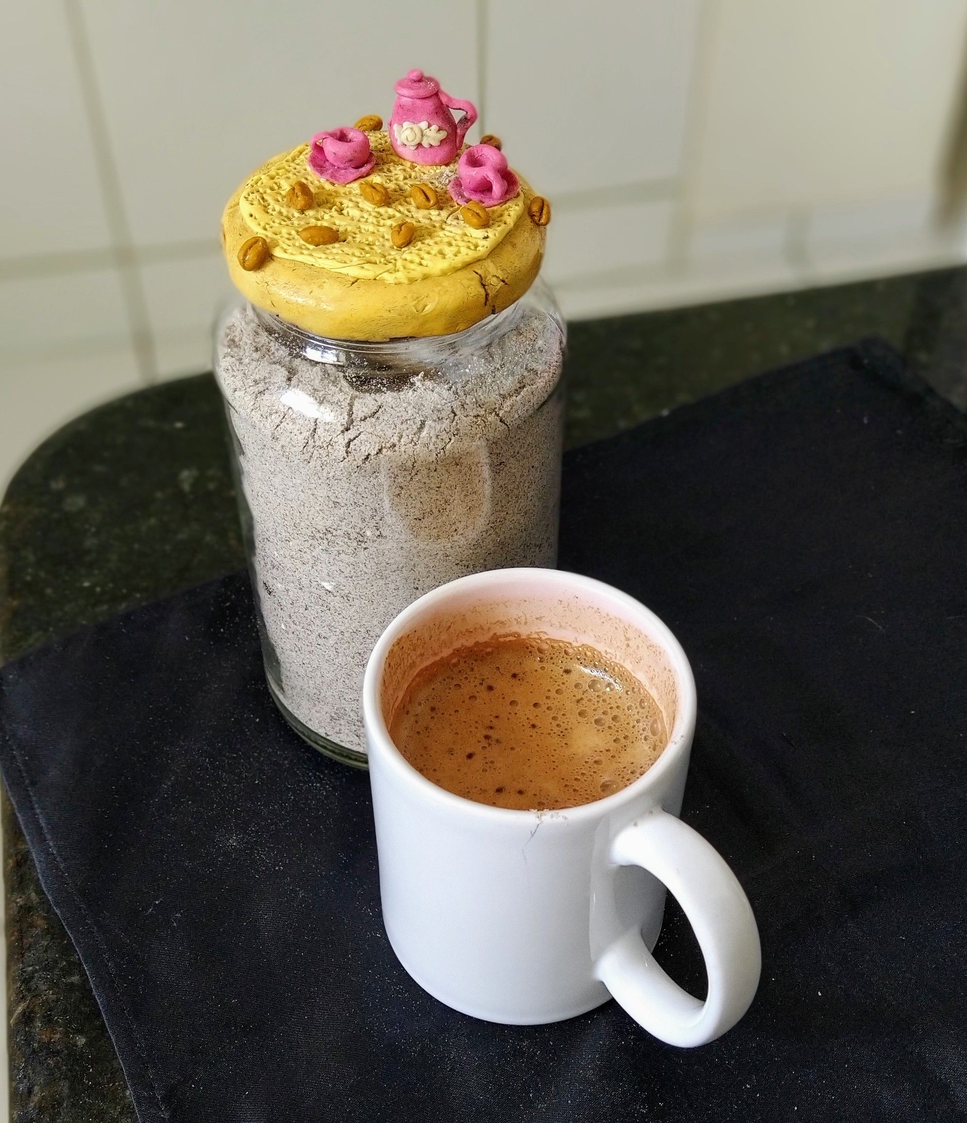 Cappuccino cremoso com Ovomaltine