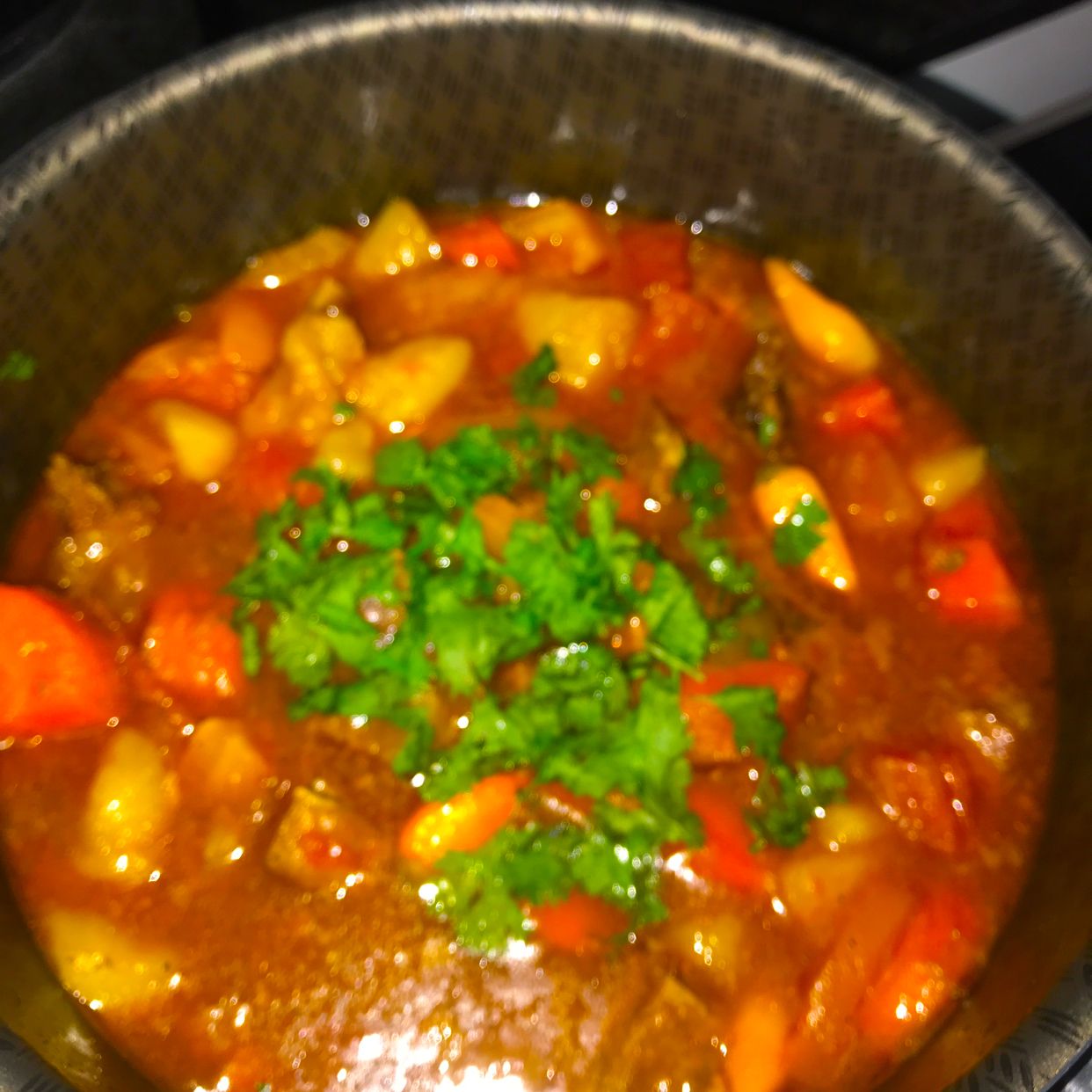 Carne cozida na cerveja preta