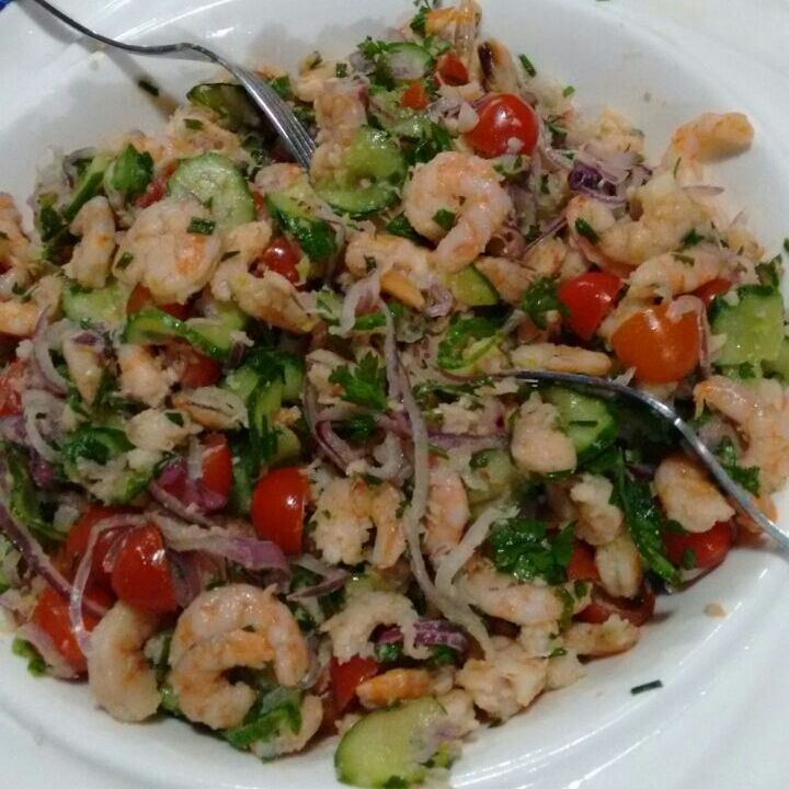 Ceviche de camarão