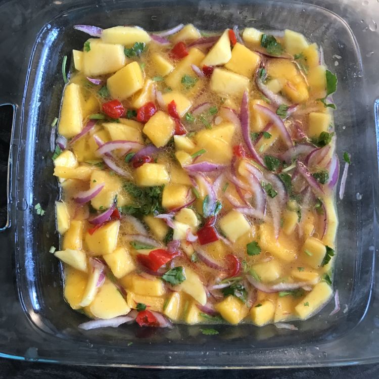 Ceviche de manga