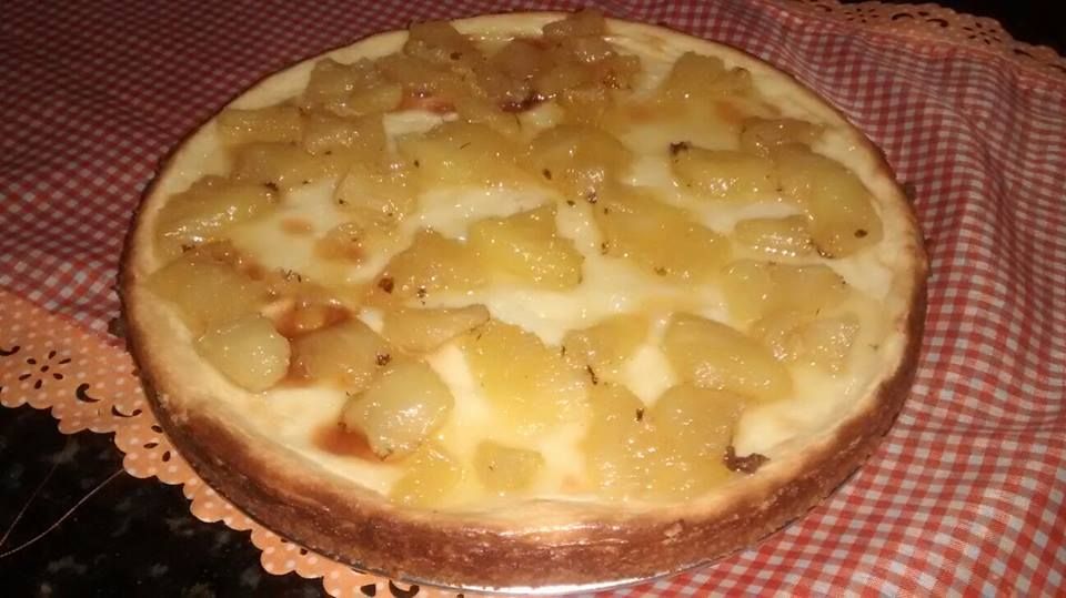 Cheesecake de abacaxi