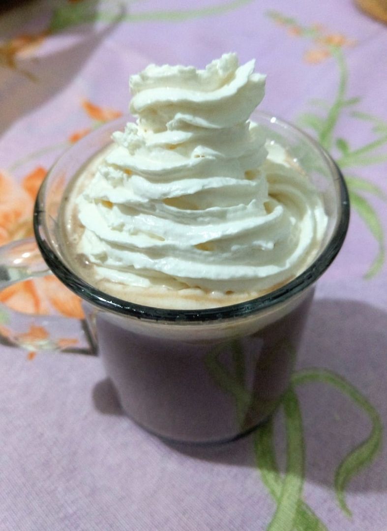 Chocolate quente com manteiga