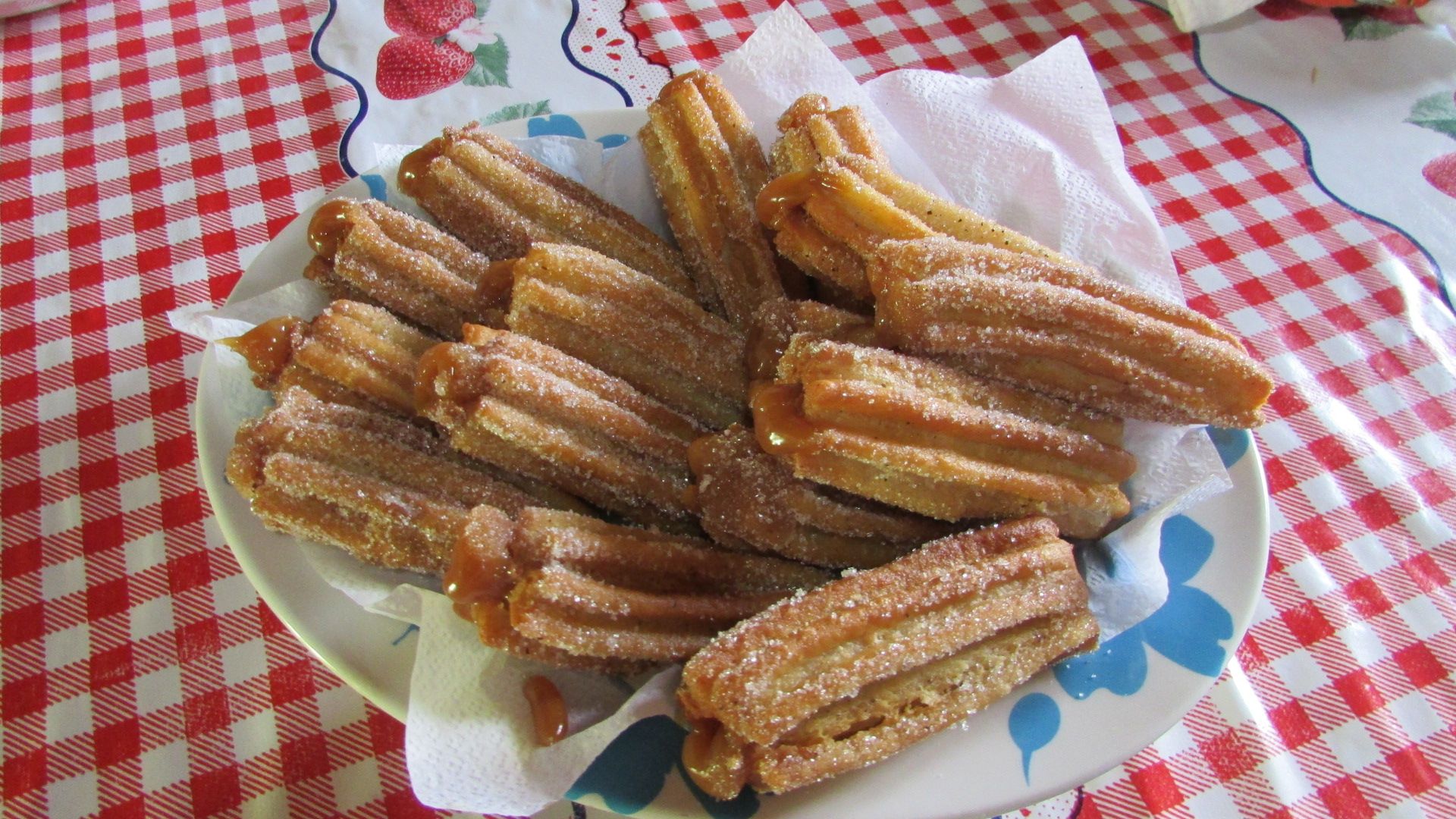 Churros deliciosos e crocantes