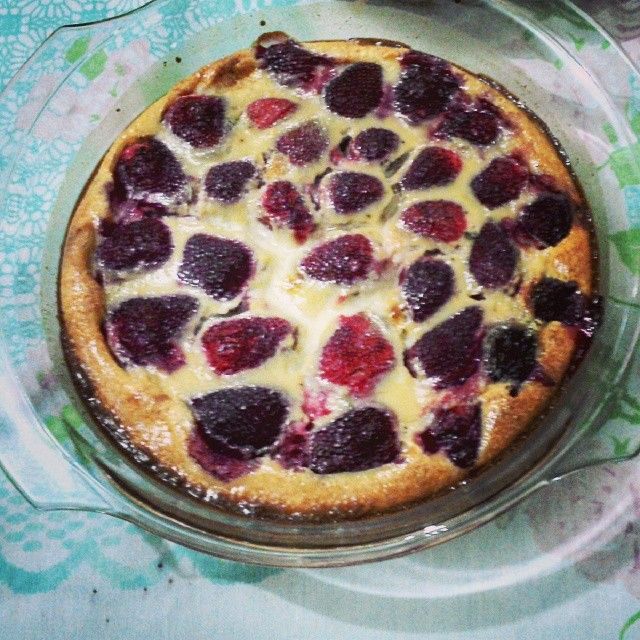 Clafoutis de morango