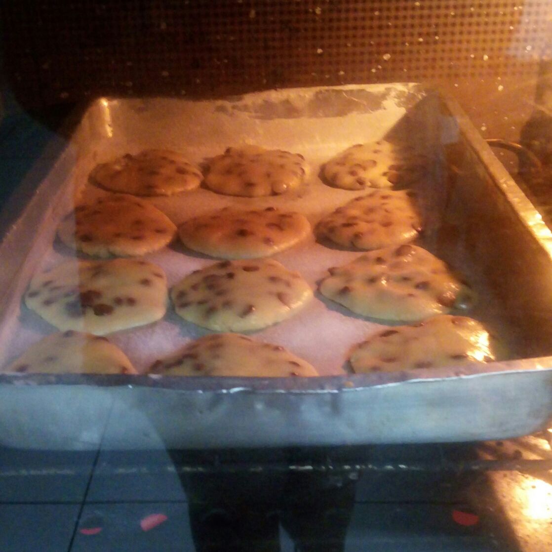 Cookies com gotas de chocolate (receita simples e fácil)