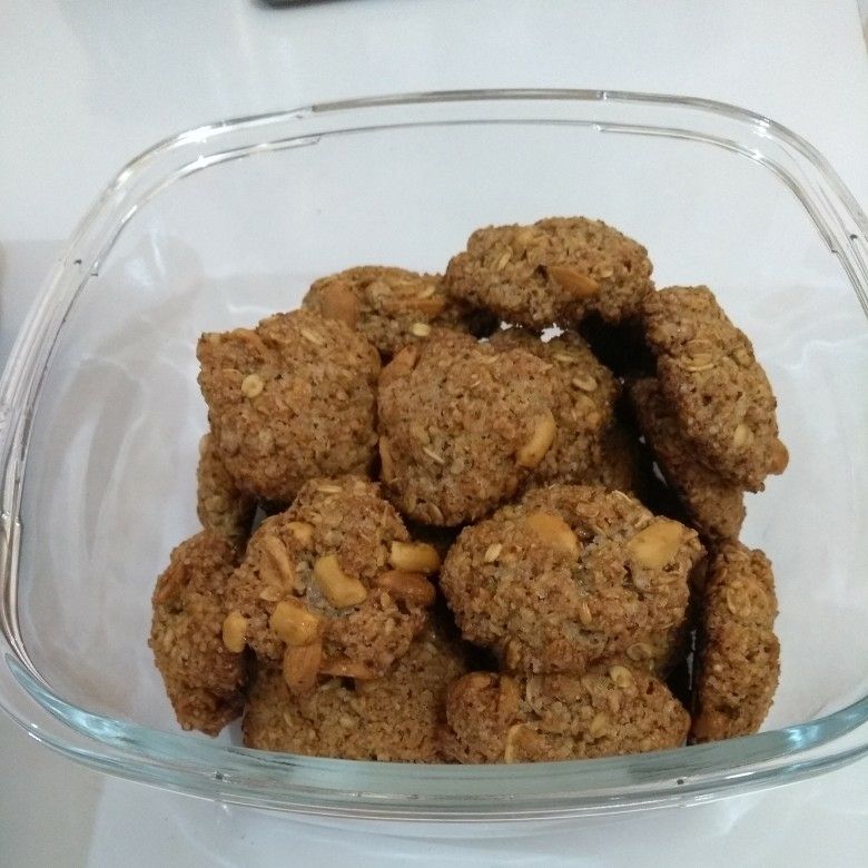 Cookies de aveia e grãos saudáveis