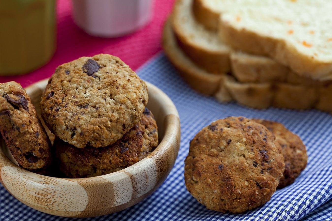 Cookies de pão integral Wickbold