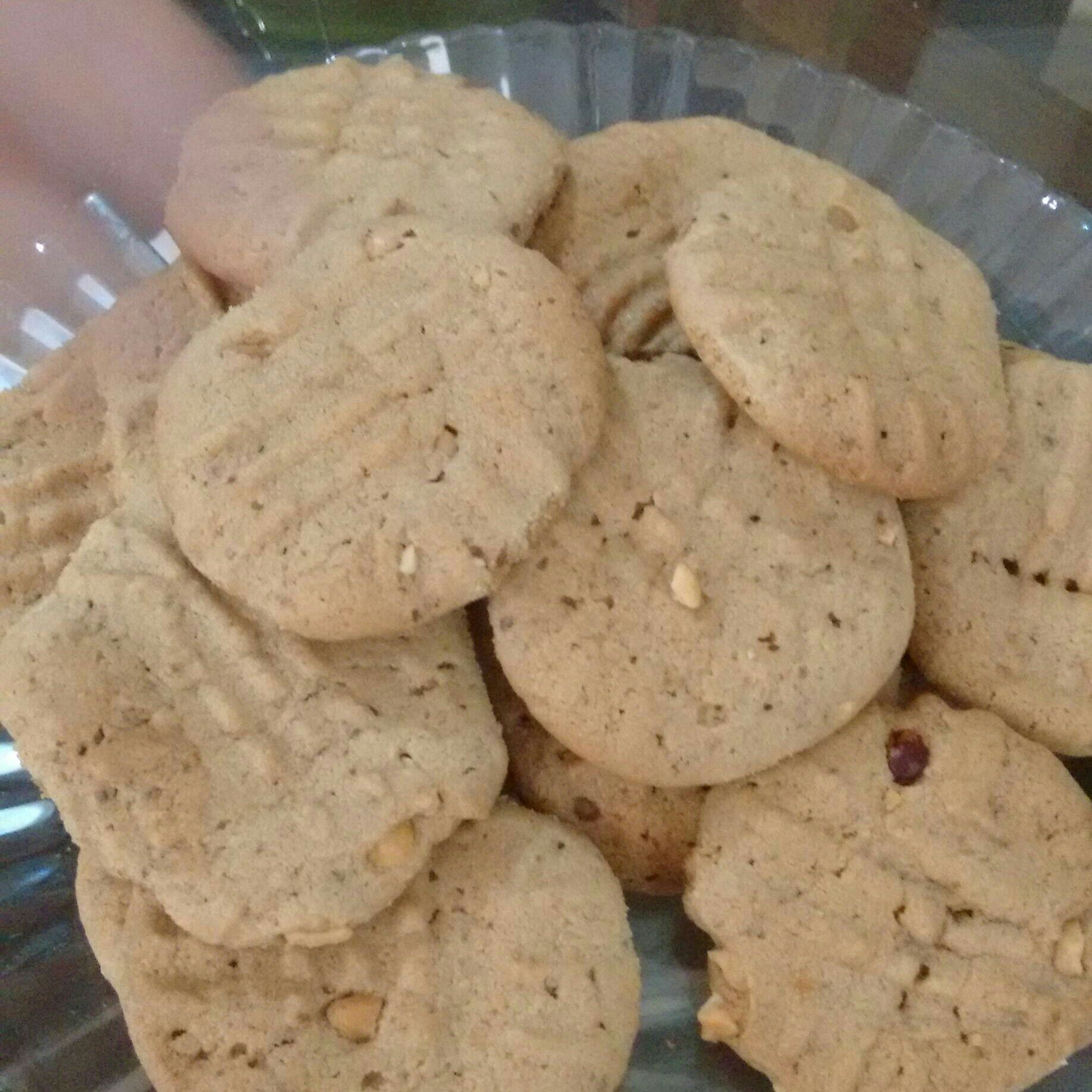 Cookies de peanut butter (manteiga de amendoim)