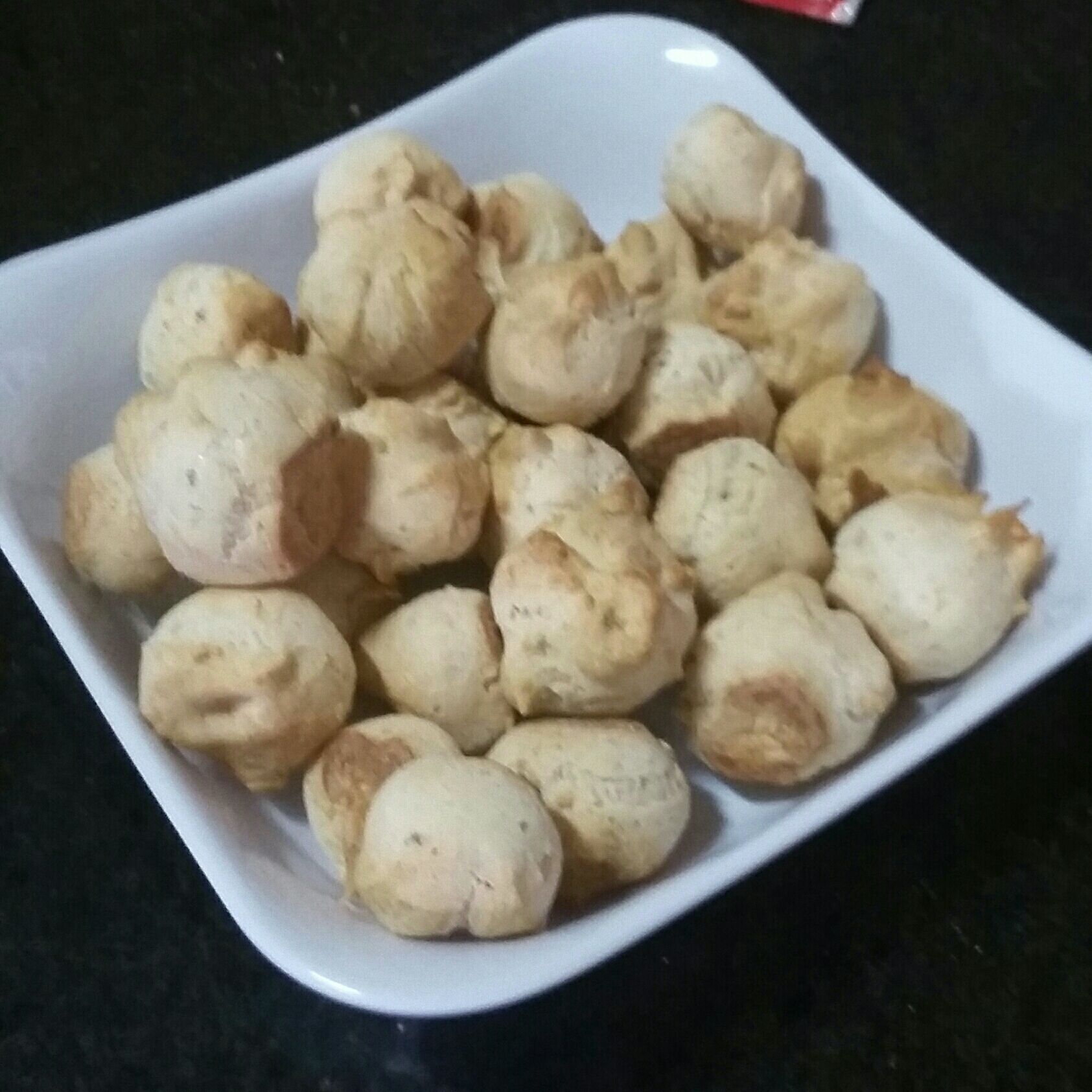 Corujinhas (pão de queijo sem lactose)