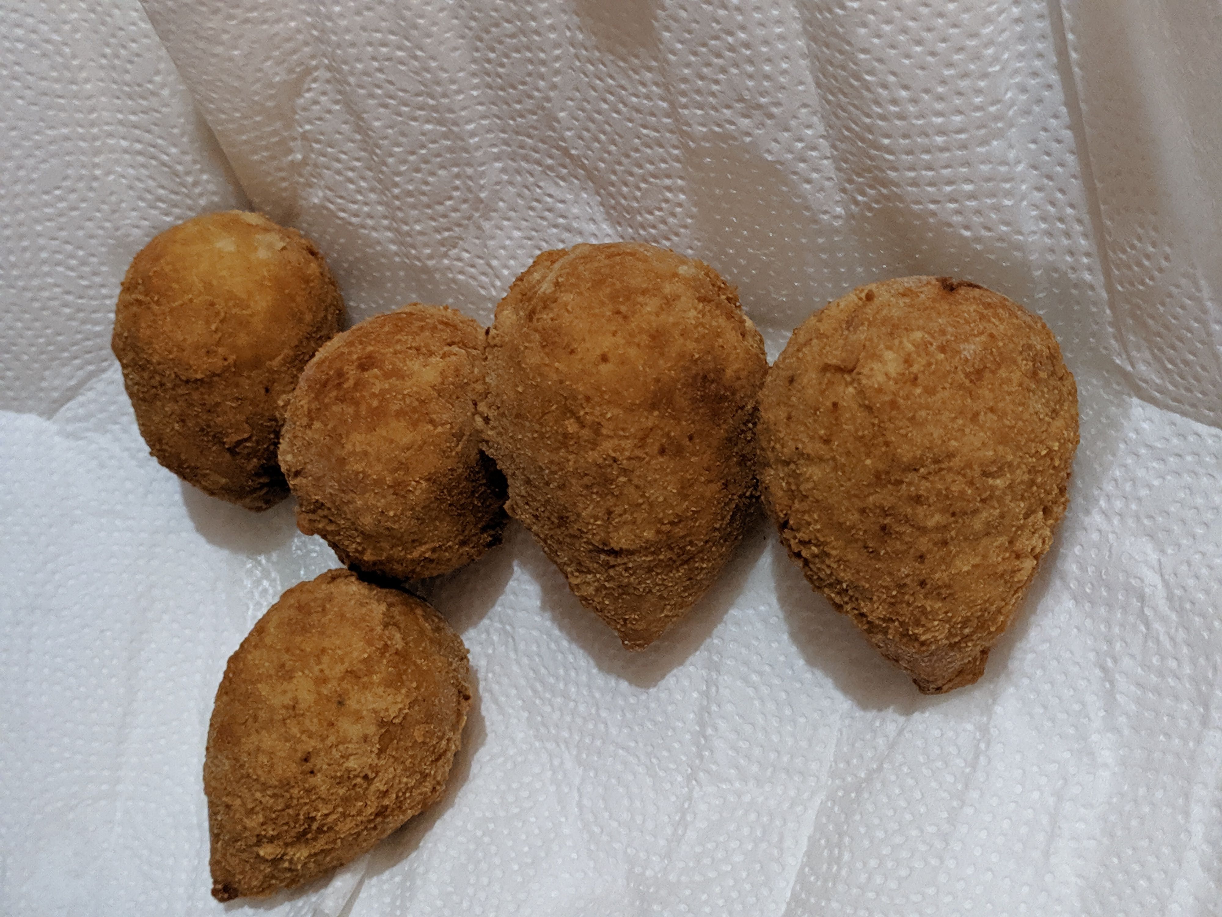 Coxinha de carne moída do Reimmes