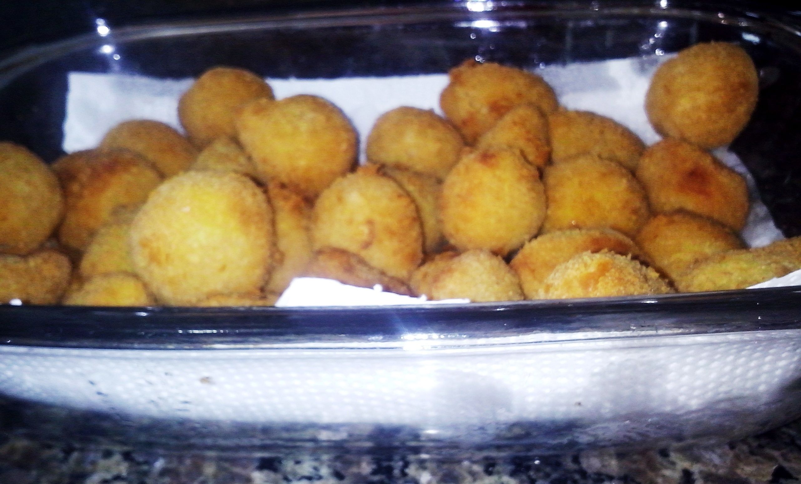 Coxinha de galinha coquetel