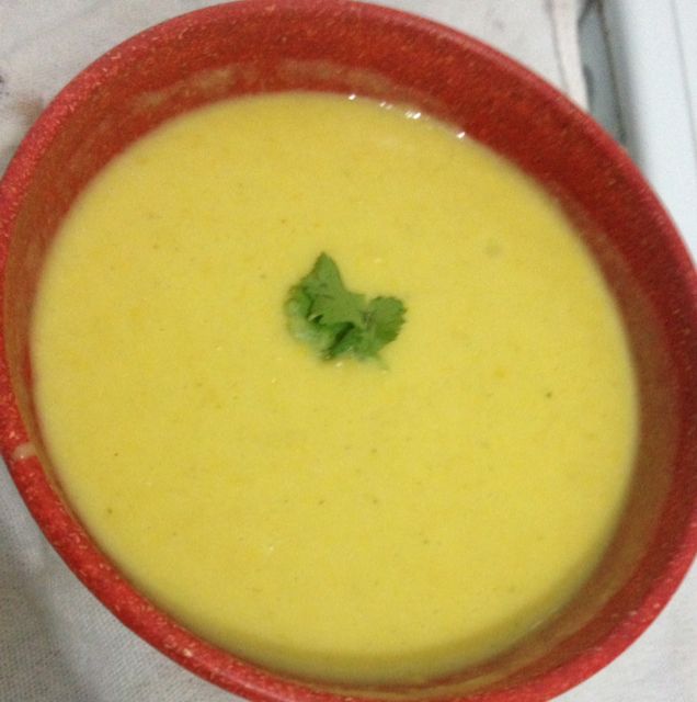 Creme de milho vegano