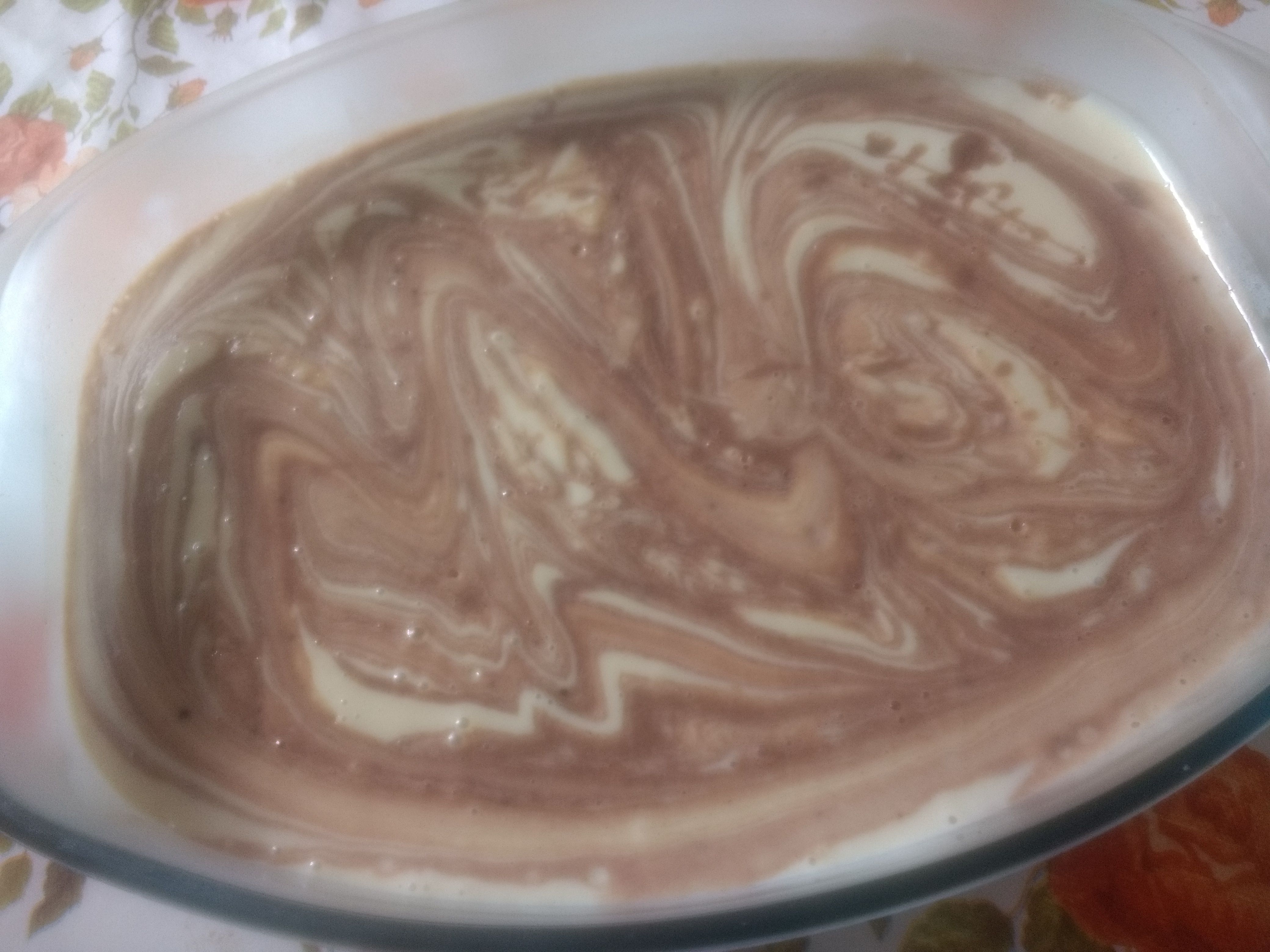Creme gelado de banana c/ canela e chocolate