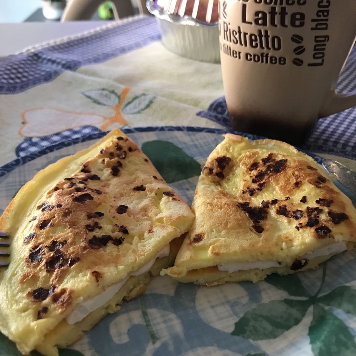 Crepioca (sabor pão de queijo)